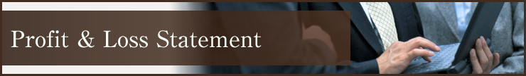 Profit& Loss statement